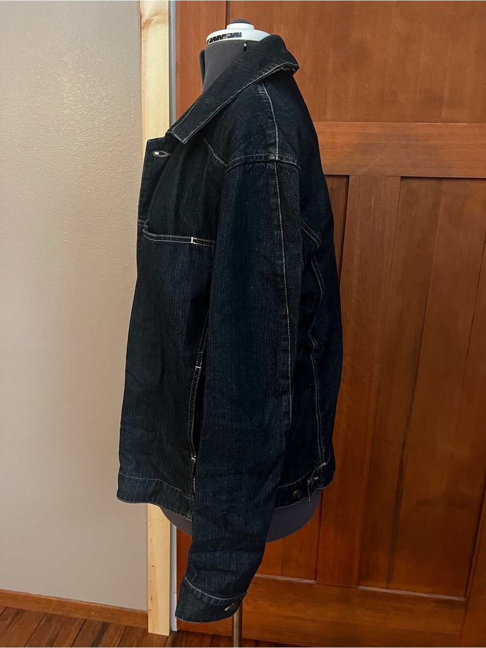 Burberry Denim Jean Jacket-XL - Picture 5 of 10